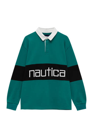 Polo krekls ar garām piedurknēm ‘Nautica’
