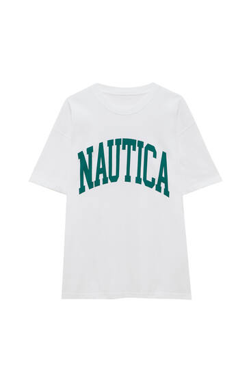 Nautica varsity T-shirt