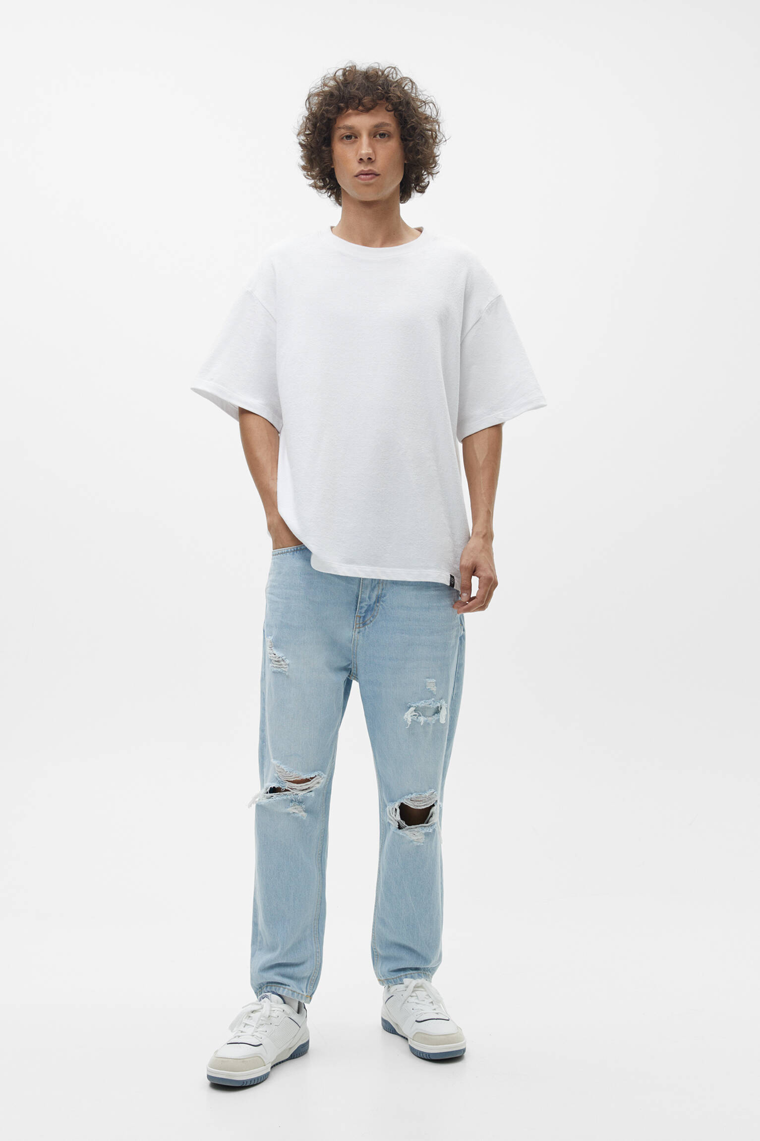 Relaxed fit jeans - PULL&BEAR