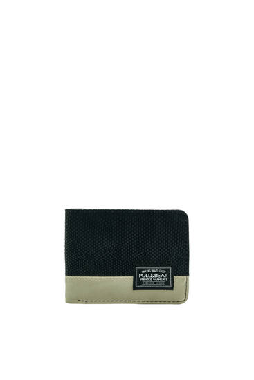 Οριζόντιο πορτοφόλι με color block
