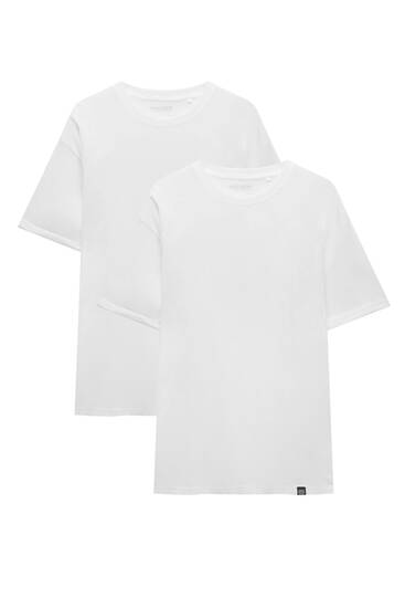 2-pack of basic long fit T-shirts
