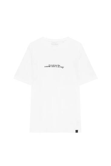 T-shirt basic message