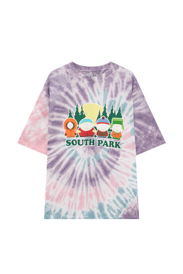 pull and bear tie dye shirt