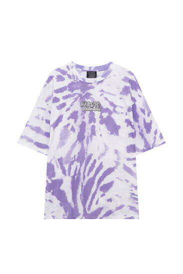 pull and bear tie dye shirt