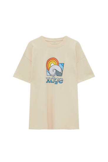 Short sleeve T-shirt with XDYE graphic