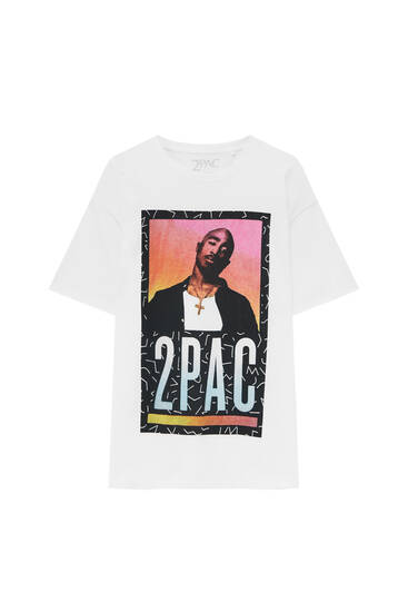 Tricou Tupac cu mânecă scurtă