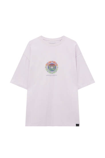 Mandala teardrops T-shirt