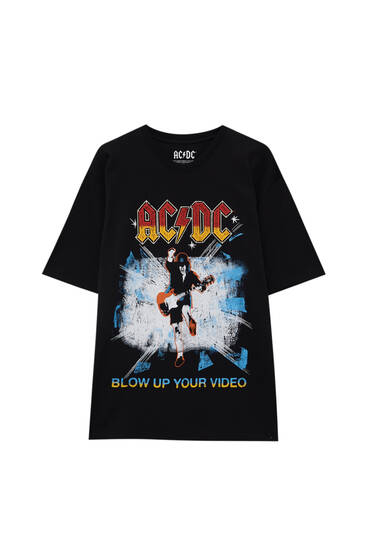 AC/DC T-shirt Blow Up Your Video