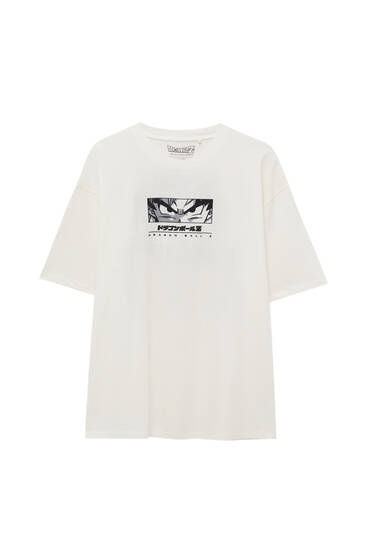 T-shirt met Dragon Ball-print en korte mouw