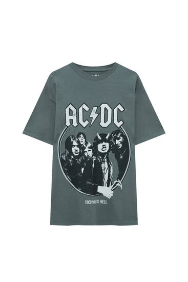 Tričko AC/DC s krátkými rukávy