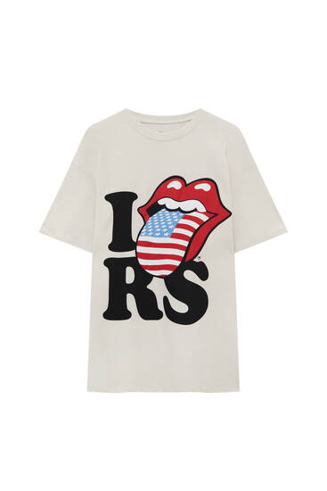 T-shirt Rolling Stones manches courtes