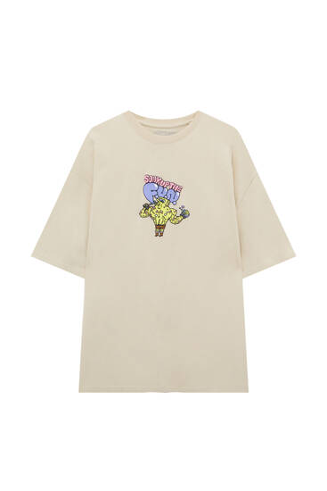T-Shirt SpongeBob Schwammkopf