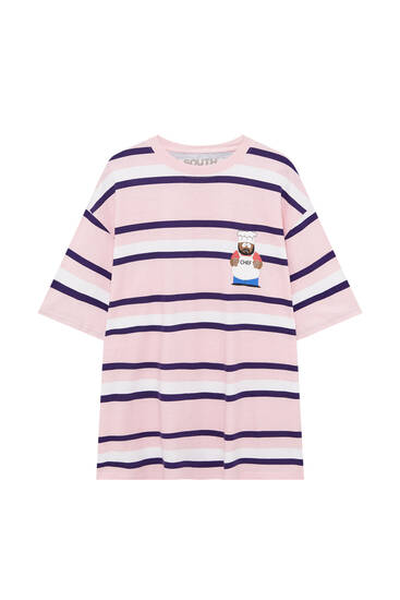 pull and bear striped t shirt
