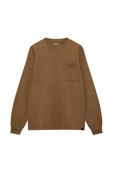 pull and bear slim fit t shirt