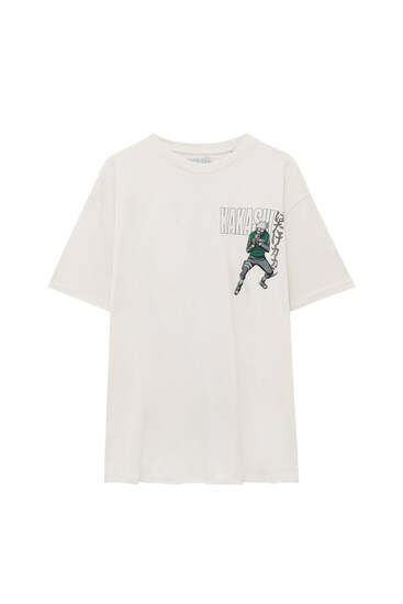 Naruto print T-shirt