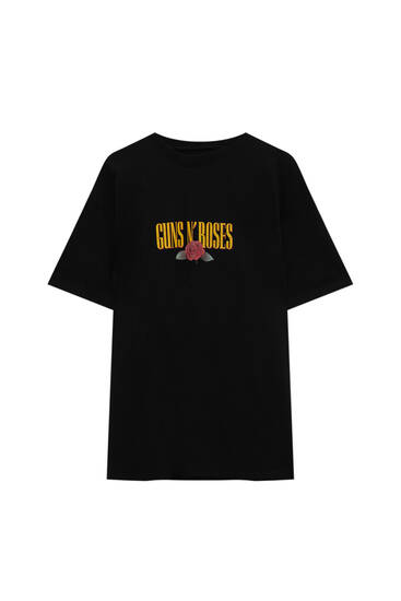 Černé tričko Guns N' Roses
