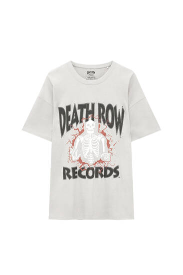 Tricou mânecă scurtă cu imprimeu Death Row