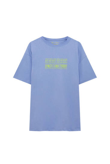 pull and bear grey t shirt