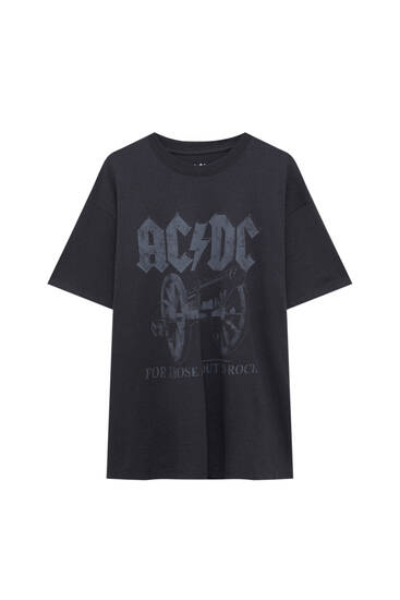 pull and bear ac dc shirt