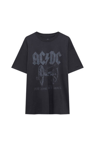 T-shirt AC/DC manches courtes