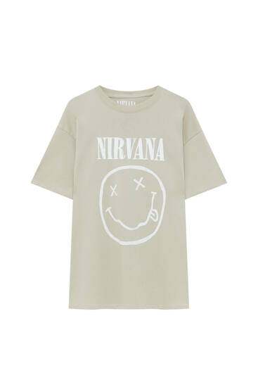 Camiseta Nirvana Smiley Face