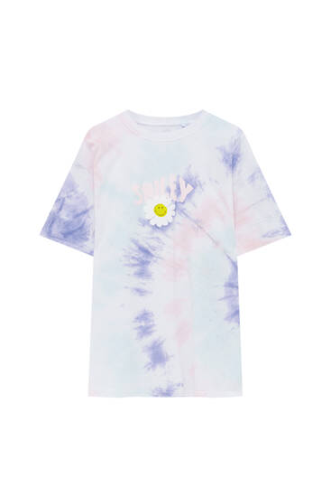 pull and bear tie dye shirt
