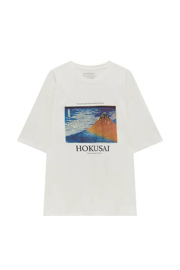 Maglietta a maniche corte Monte Hokusai