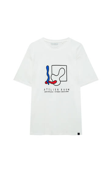 Basic short sleeve T-shirt with graphic