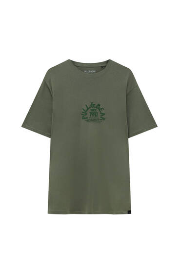 Short sleeve T-shirt with P&B logo