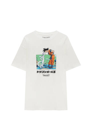 T-shirt Dragon Ball manches courtes - pull&bear