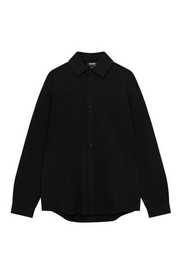pull and bear brown shirt