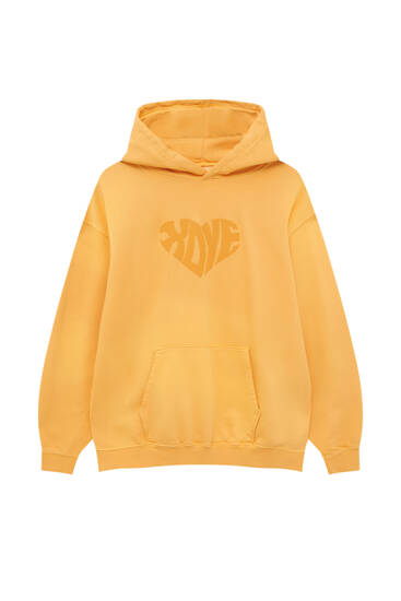 XDYE heart hoodie