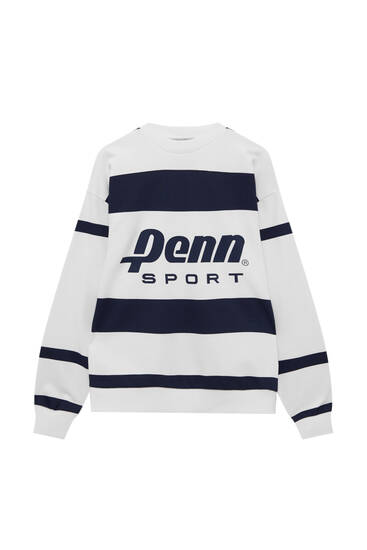 Striped Penn sweatshirt