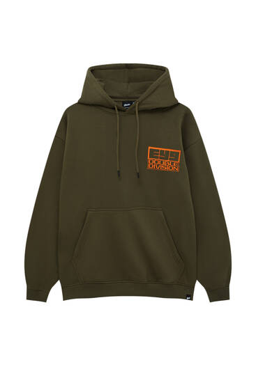 Double Division graphic hoodie