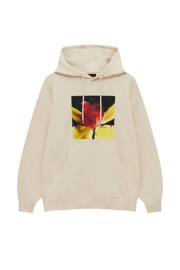 Mapplethorpe floral hoodie