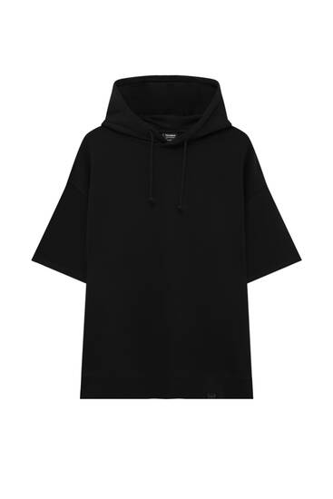 Short sleeve hoodie