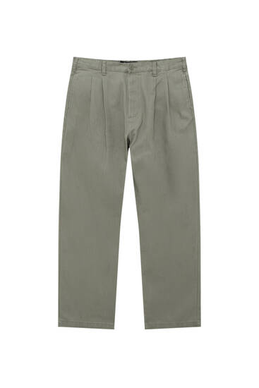 Pantalon chino slim Bedford coton stretch BHV Vêtements Pantalons & Jeans Pantalons Chinos 