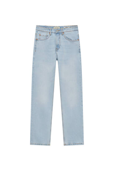 Basic-Jeans im Straight-Fit
