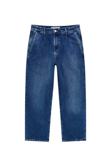 Jeans baggy fit básicos
