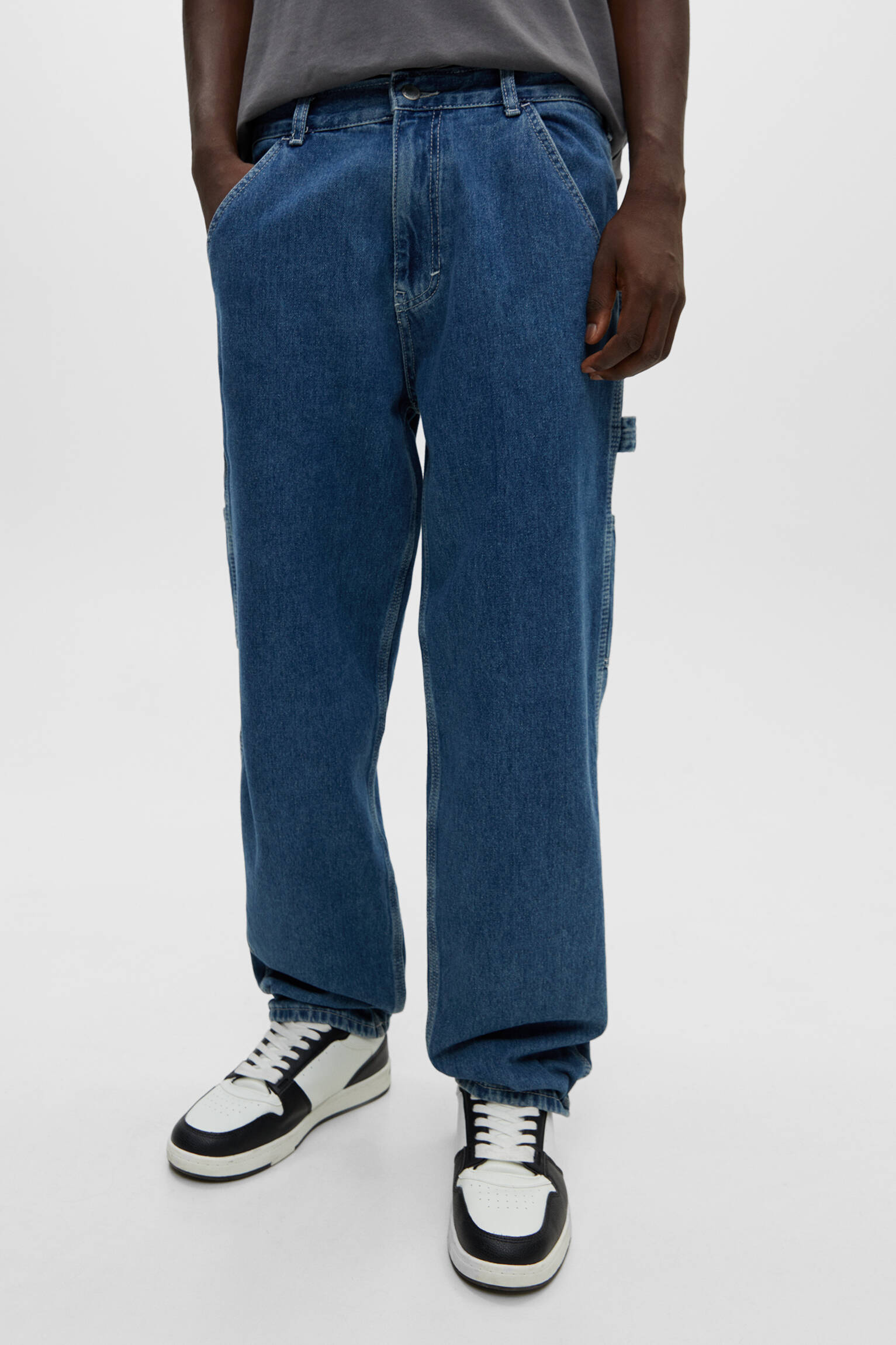 Pull & Bear - Wide-leg carpenter jeans