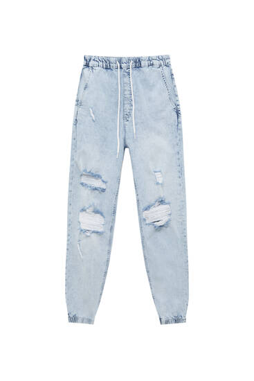 jogger jeans pull and bear