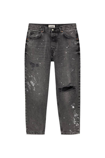 Jeans im Standard-Fit und Washed-Look