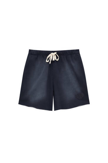 XDYE Bermuda sweat shorts - pull\u0026bear