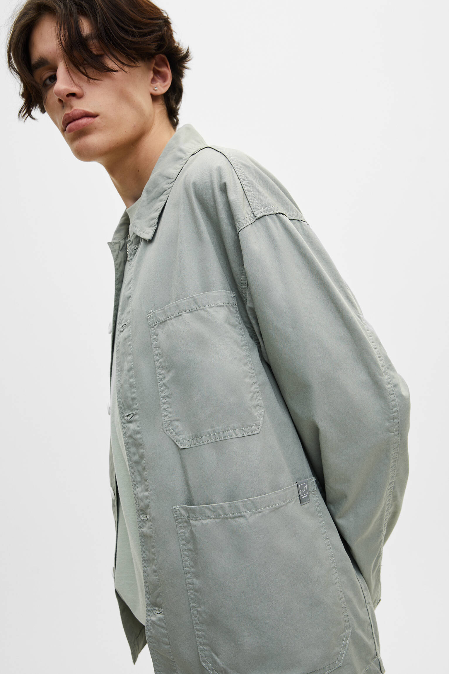 Pull & Bear - Utility jacket with pocket details