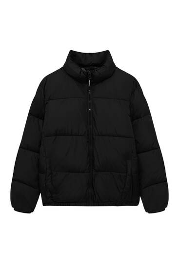 Water-repellent puffer jacket