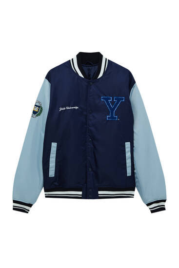 ‘Bomber’ stila jaka ‘Yale’