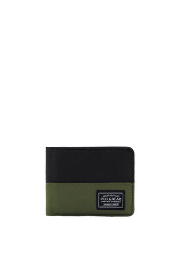 Πορτοφόλι με color block