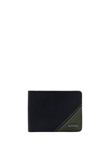 Colour block wallet