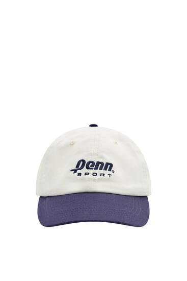 Penn cap with contrast embroidery