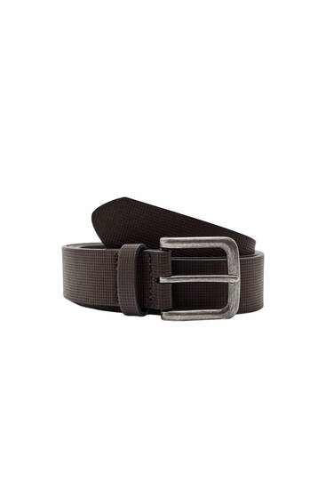 Basic thin brown belt